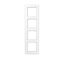 Рамка четырехместная Jung AF584BFWW Рамка четырехместная Jung AF584BFWW