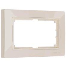 Рамка для двойной розетки Werkel Snabb basic слоновая кость W0082003 4690389161506