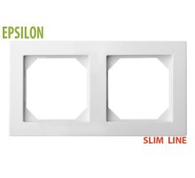 Рамка двухместная Liregus Epsilon 28-0422