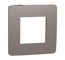 Рамка 1-постовая Schneider Electric Unica New NU280217
