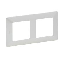 Рамка 2-постовая Legrand Valena Life Жемчуг 754142