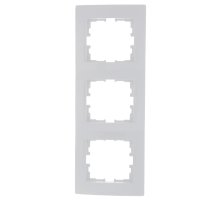 Рамка 3-местная вертикальная Lezard Karina 707-0200-153 Рамка 3-местная вертикальная Lezard Karina 707-0200-153