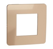 Рамка 1-постовая Schneider Electric Unica New NU280257