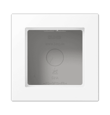 Коробка с рамкой для накладного монтажа Jung A5581BFAWWM