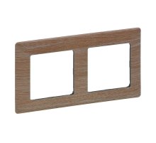 Рамка 2-постовая Legrand Valena Life Светлое дерево 754182