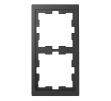 Рамка 2-постовая Schneider Electric Merten D-Life MTN4020-6534