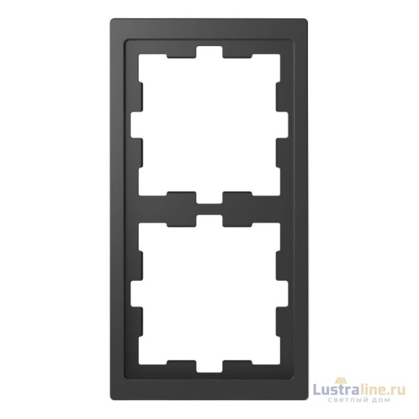 Рамка 2-постовая Schneider Electric Merten D-Life MTN4020-6534