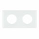 Рамка стеклянная на 2 поста Arlight FRM-GLARE-GC-2-WH 043835