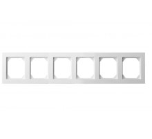 Рамка шестиместная Liregus Epsilon 28-043