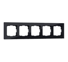 Рамка Werkel Favorit на 5 постов черный W0051108 4690389160110