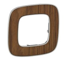 Рамка 1-постовая Legrand Valena Allure Орех 754461