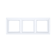 Рамка трехместная Jung EPS483WWM Рамка трехместная Jung EPS483WWM