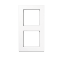 Рамка двухместная Jung A5582BFWW Рамка двухместная Jung A5582BFWW