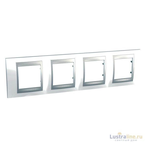 Рамка 4-постовая Schneider Electric Unica Top MGU66.008.092