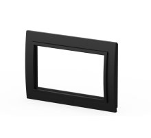 Рамка для двухместной розетки с заземлением ELBI Zena 608-014800-907
