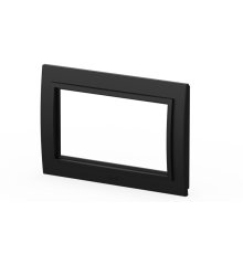 Рамка для двухместной розетки с заземлением ELBI Zena 608-014800-907