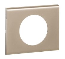 Рамка 1-постовая Legrand Celiane никель велюр 069111