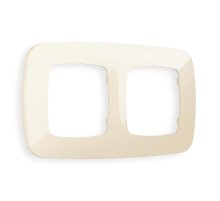 Рамка двухместная Ambrella Volt Ecta OF140302