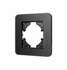 Рамка стеклянная на 1 пост Arlight FRM-OMALI-SFGS-1-BK 049676