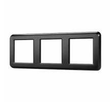 Рамка трехместная Arlight FRM-VERSA-PL-3-BK 043784