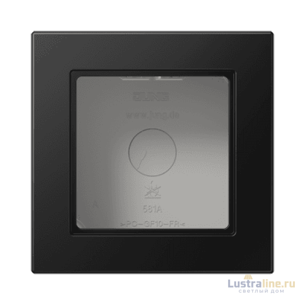 Коробка с рамкой для накладного монтажа Jung A5581BFASWM