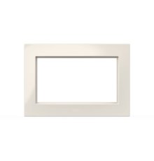 Рамка для двухместной розетки с заземлением ELBI Vega 510-010200-907