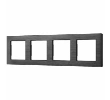 Рамка четырехместная Arlight FRM-PRESTO-ALS-4-BK 043862