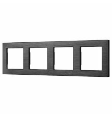 Рамка четырехместная Arlight FRM-PRESTO-ALS-4-BK 043862