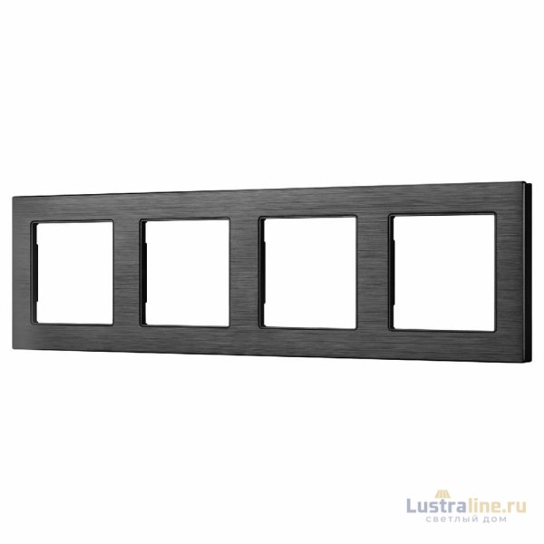 Рамка четырехместная Arlight FRM-PRESTO-ALS-4-BK 043862
