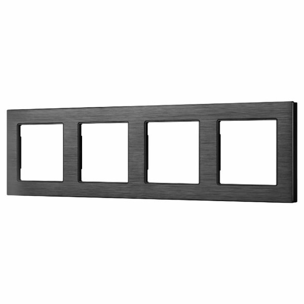 Рамка четырехместная Arlight FRM-PRESTO-ALS-4-BK 043862