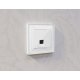 Лицевая панель для компьютерной/телефонной розетки RJ-45/RJ-11 Ambrella Volt Alfa AP1120