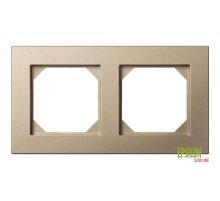 Рамка двухместная Liregus Epsilon 28-3222