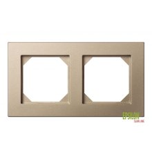 Рамка двухместная Liregus Epsilon 28-3222