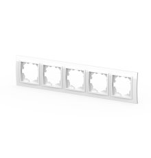 Рамка пятиместная ELBI Zena 500-015600-250