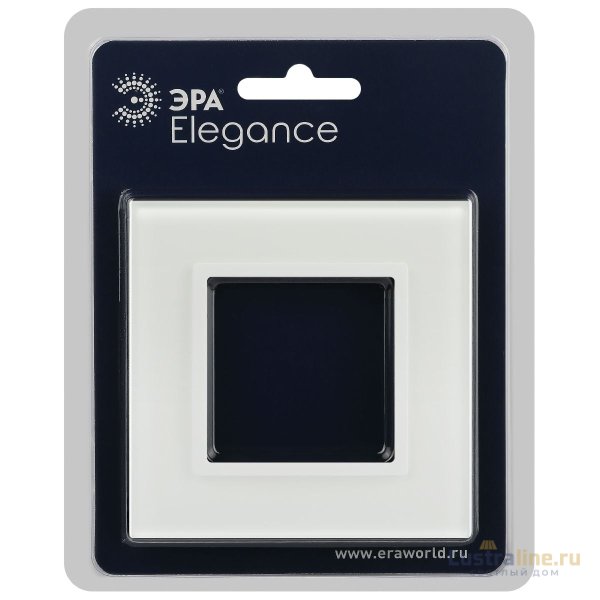 Рамка на 1 пост Эра Elegance 14-5101-01М Б0065832