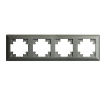 Рамка четырехместная Stekker PFR00-7004-06 Катрин 39810