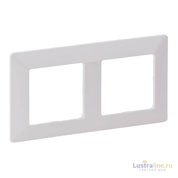 Рамка 2-постовая Legrand Valena Life Белая 754002