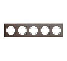 Рамка пятиместная Stekker PFR00-7005-04 Катрин 39821 Рамка пятиместная Stekker PFR00-7005-04 Катрин 39821