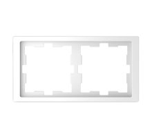 Рамка 2-постовая Schneider Electric Merten D-Life MTN4020-6535