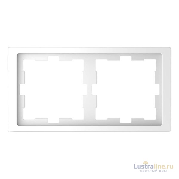 Рамка 2-постовая Schneider Electric Merten D-Life MTN4020-6535