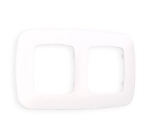 Рамка двухместная Ambrella Volt Ecta OF140202