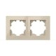 Рамка двухместная ELBI Vega 510-010300-226