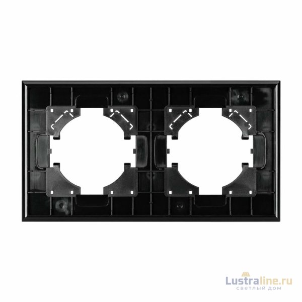 Рамка на 2 поста из натурального дерева Arlight FRM-XSILO-WD-2-NL 050871