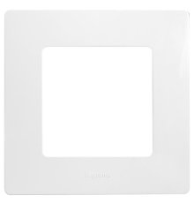 Рамка 1-постовая Legrand Etika белая 672501