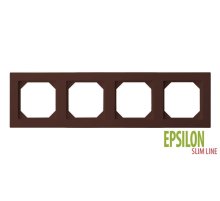 Рамка четырехместная Liregus Epsilon 28-154