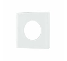 Рамка стеклянная на 1 пост Arlight FRM-GLARE-GC-1-WH 043832