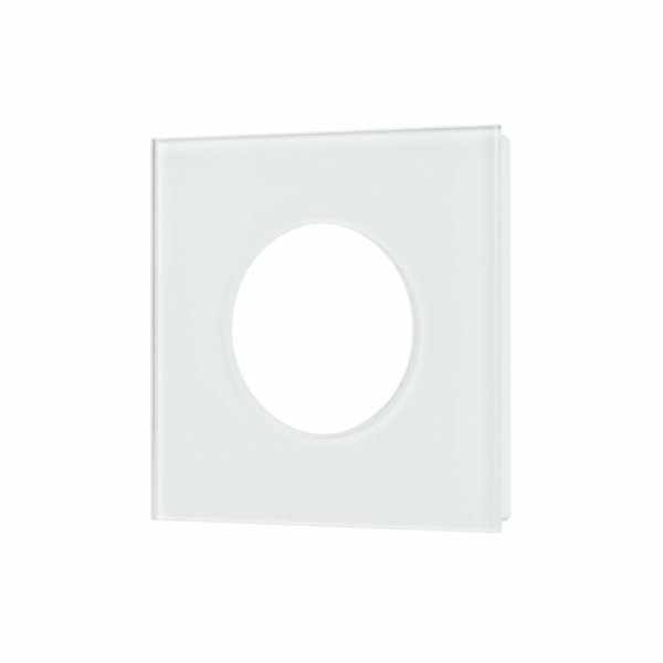 Рамка стеклянная на 1 пост Arlight FRM-GLARE-GC-1-WH 043832