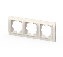 Рамка трехместная ELBI Zena 500-010200-227