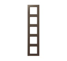 Рамка пятиместная Jung AC585MO Рамка пятиместная Jung AC585MO