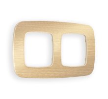 Рамка двухместная Ambrella Volt Radian OF580302